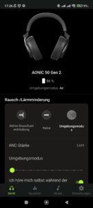 Shure AONIC 50 Gen2 App 1