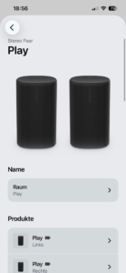 Sonos App DE
