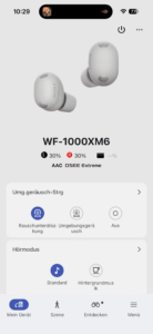 Sony WF-1000XM6 App