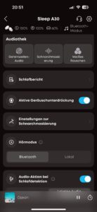 Soundcore Sleep A30 App