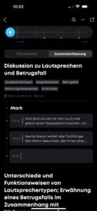 Soundcore Work App DE Zusammenfassung