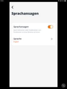 Sprachansagen_JBL Headphones App