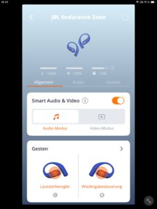 Startseite I_JBL Headphones App