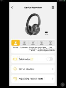 Startseite_EarFun Audio App