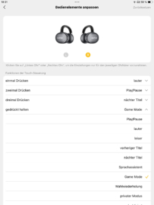 Steuerung II_EarFun Audio App