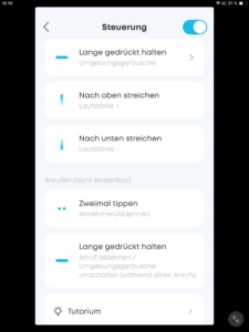 Steuerung II_Soundcore App