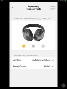 Steuerung I_EarFun Audio App