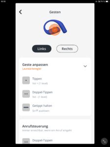 Steuerung I_JBL Headphones App