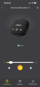 Tribit StormBox Micro 3 App