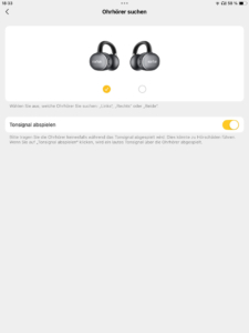 Suchfunktion_EarFun Audio App