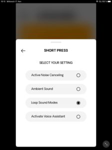 Tasterbelegung I_Urbanista Audio App