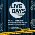 Thomann Live Days 2026 – satte Rabatte bei Customs In-Ear