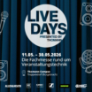 Thomann Live Days: Event für Audio-, Licht- und Bühnentechnik vom 11. bis 30. Mai