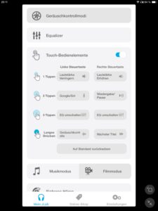 Touch-Steuerung_JLab App