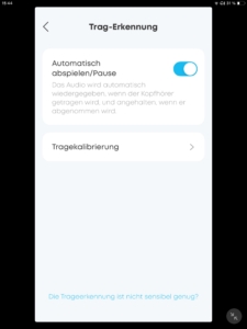 Trageerkennung_Soundcore-App