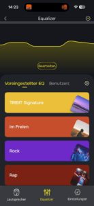 Tribit Pocket Go App DE Test 2