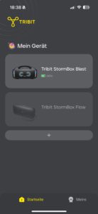 Tribit StormBox Blast App 01