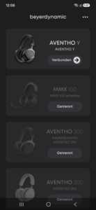 beyerdynamic AVENTHO Y App