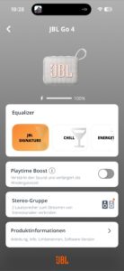 JBL GO 4 App