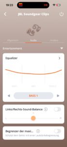 JBL Soundgear Clips App