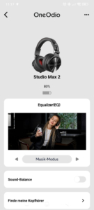 Natürlich bietet der integrierte Equalizer auch Presets an.