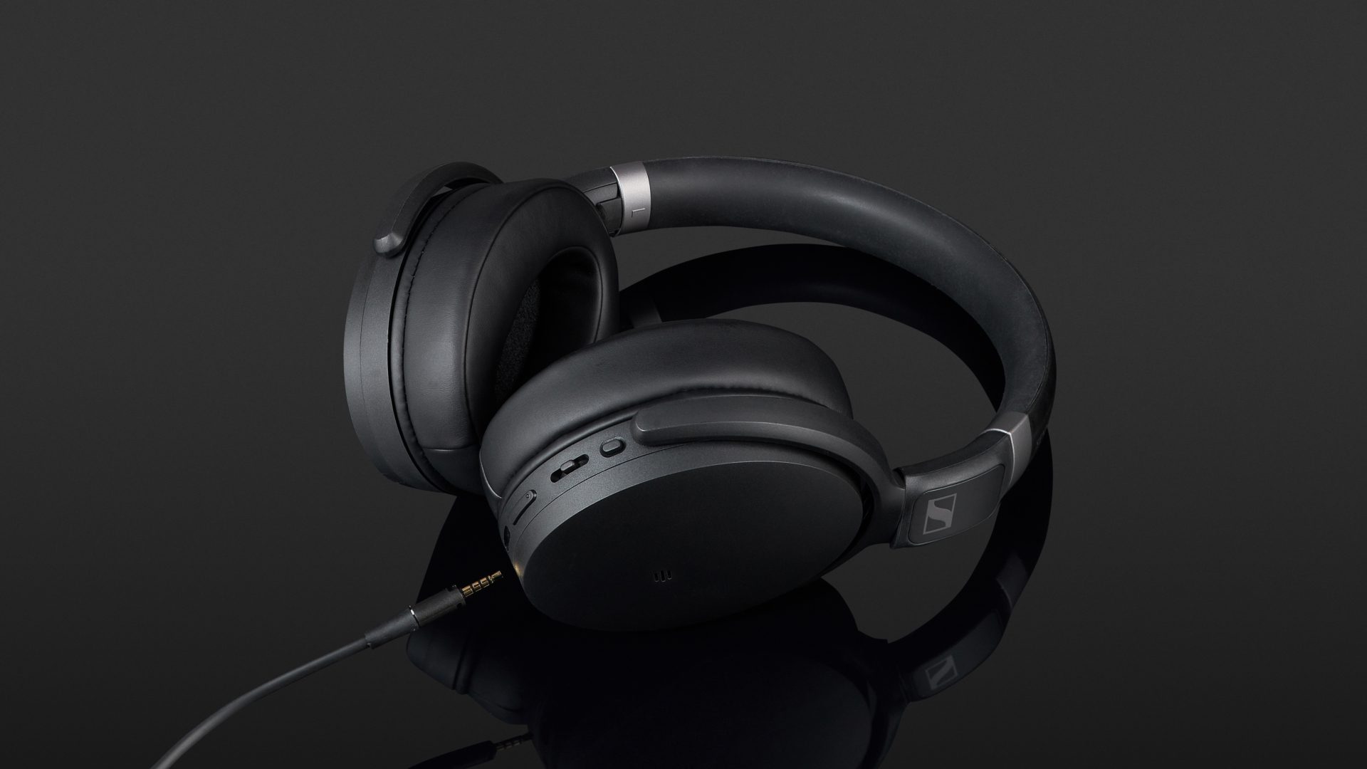 schwarz Sennheiser HD 450BT Kabelloser Kopfhörer mit aktiver Geräuschunterdrückung 