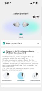 LG xboom Buds Lite by will.i.am App