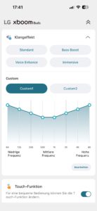 LG xboom Buds Lite by will.i.am App