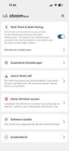 LG xboom Buds Lite by will.i.am App