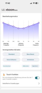 LG xboom Buds Lite by will.i.am App